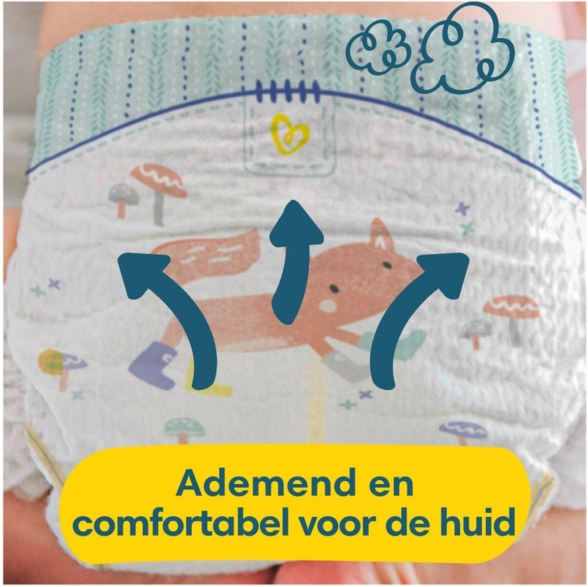 Pampers Premium Protection Größe 6, 74 Windeln, 13 kg+, Nr. 1 für Komfort und Schutz für empfindliche Haut