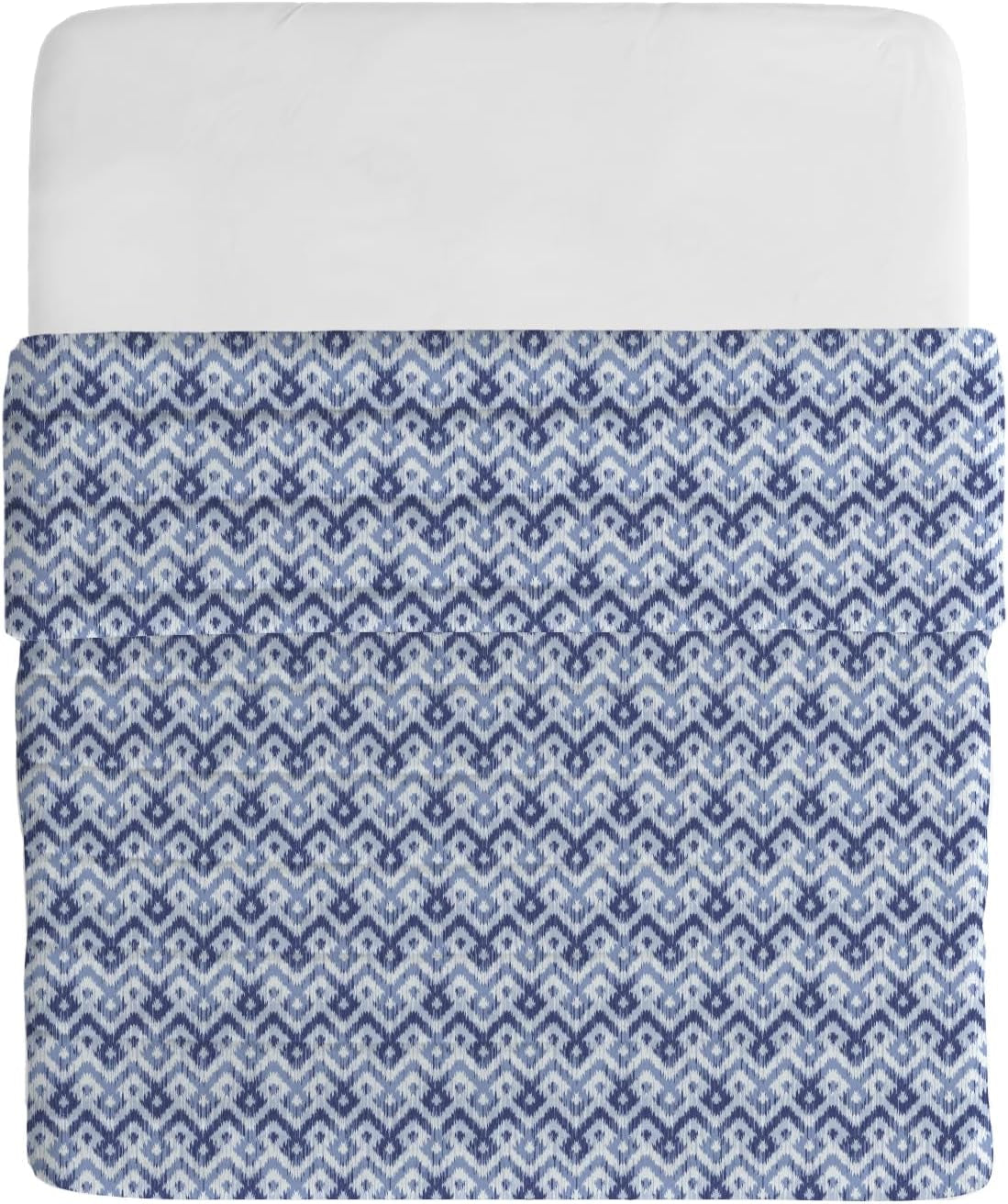Italienische Bettwäsche, einfache Sommerdecke, bedruckte Mikrofaser, 250 x 240 cm, Rombi Tagesdecken und Steppdecken Naty Shop