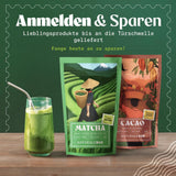 Naturalebio BIO Grüntee-Pulver 100 g. Zum Kochen und Backen. Original japanischer Matcha. Grüner Tee aus Japan, vegan, glutenfrei und gentechnikfrei. Natürliches Bio-Produkt.