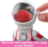 Barbie-Puppe zum 65. Jubiläum und 10 Zubehörteile, brünettes Puppen-Astronauten-Set, Rover auf Rädern, Weltraumhelm mit anpassbarem Visier und mehr, HRG45 Naty Shop Dolls