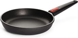 Woll Nowo Titan-Flachpfanne – Induktion, 5 cm Höhe, abnehmbarer Griff – für alle Herdarten, Aluminiumguss, Antihaftbeschichtung. Töpfe und Pfannen Naty Shop 24 cm