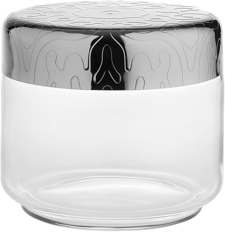 Alessi MW21/75 Küchendose aus beschichtetem Glas 75 cl Frischhaltedosen Naty Shop 50 cl