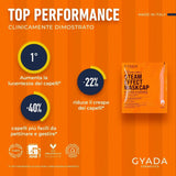GYADA COSMETICS, Haarmaske aus leichtem und revitalisierendem Material, verleiht Glanz und Geschmeidigkeit, nährende und reparierende Wirkung, mit Thermokappe, auf Basis von Kokosöl und Avocado, 60 ml Naty Shop Haarmaske