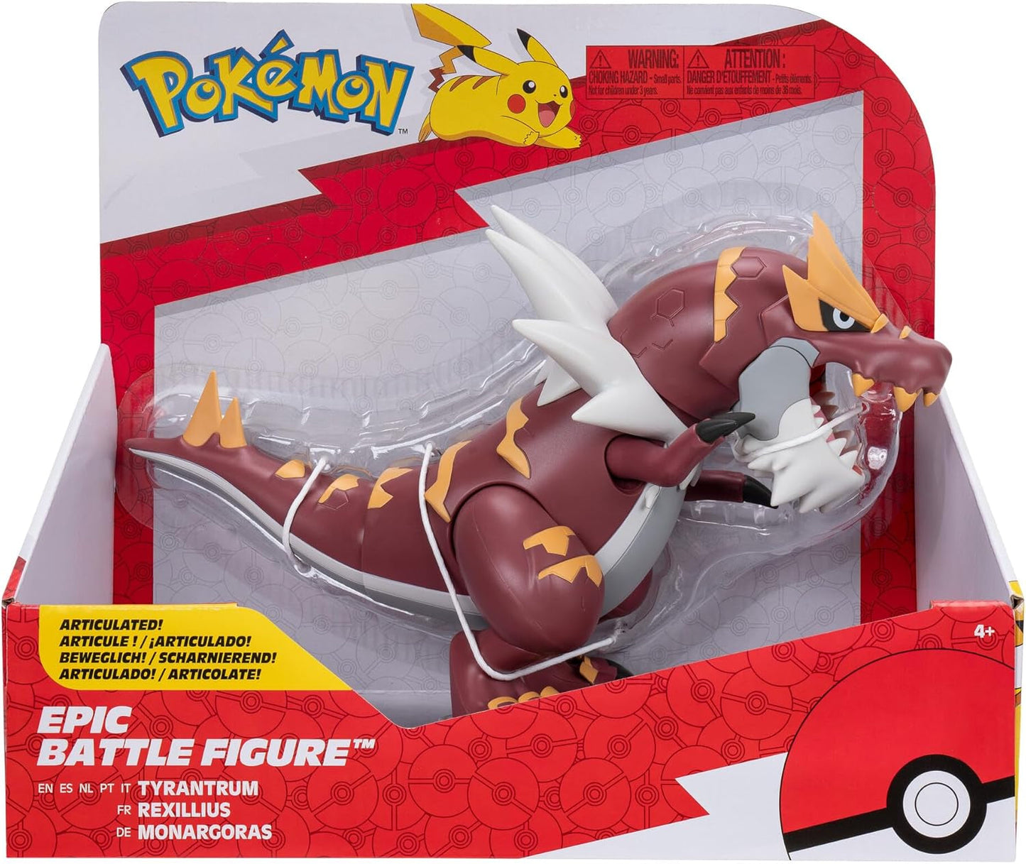Pokemon PKW3422 – Epische Monargoras, offizielle Actionfigur, 30 cm, Actionfiguren, Naty Shop, Standardtitel