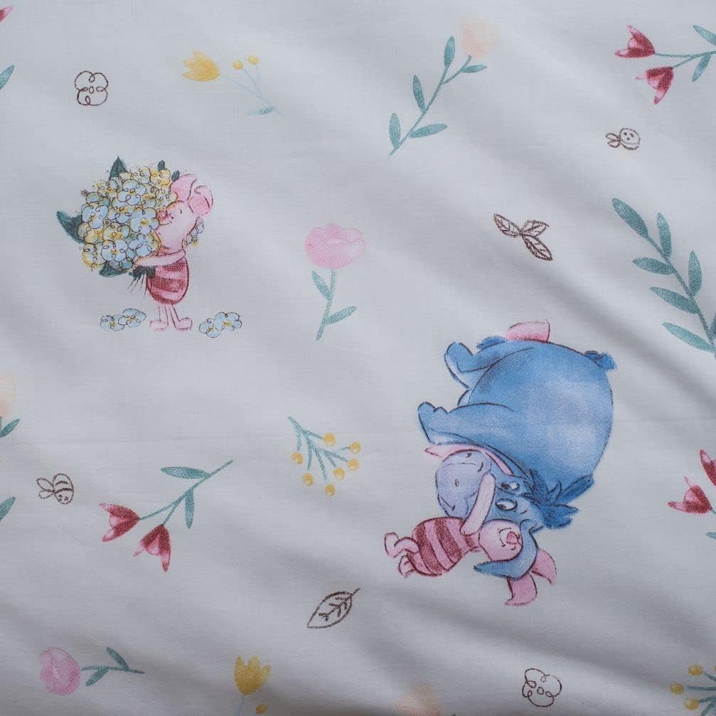 Bettwäsche für Kinder, der Bär Winnie und seine Freunde, 100 % Baumwolle. Bettwäsche – Kinder Naty Shop