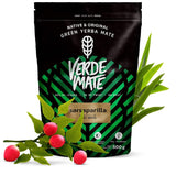 Kräuter-Yerba-Mate-Tee-Set | Yerba Mate mit Kräutern | Green Mate Green Energy Guarana, Guayusa Jazmin, Sarsaparilla | Brasilianischer grüner Yerba Mate | 3X500G