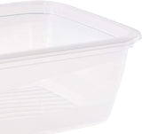 Kekeeper 3er-Set Frischhaltedosen, 3 x 1,25 l, 20,5 x 15,5 x 6,5 cm, Fredo Fresh, transparent blau Frischhaltedosen Naty Shop