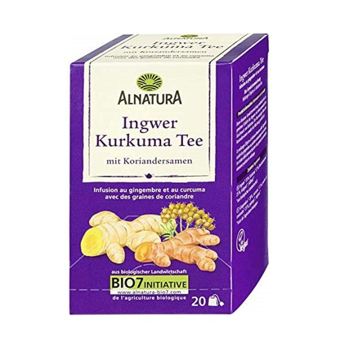 Ingwer-, Kurkuma- und Zimttee, 40 g