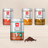 illy, Kaffeebohnen Arabica Selection Costa Rica, 100% Arabica mit Karamell-, Schokoladen- und Vanillenoten, süßer Gesmack, 1 Dose mit 250g