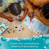 LEGO Disney Frozen Elsas Eispalast, Schloss der Eiskönigin, Prinzessin ELSA und Anna Puppenspielzeug, plus 2 Tierfiguren, tolles Geschenk für 4-jährige Mädchen und Jungen 43238 Bausets Besuchen Sie den LEGO-Store