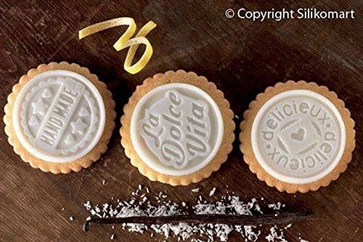 Silikomart 22.165.77.0165 CKC05 COOKIE DOLCE VITA SLIM Küche Naty Shop