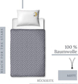 Bettwäsche für Kinder, Hase und Sterne, Baumwolle Bettwäsche - Kinder Naty Shop