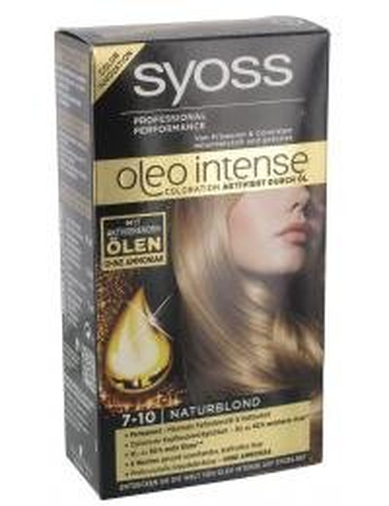 Syoss Oleo Intense Coloration 5-86 Sweet Brown, 3er-Pack (3 x 1 Stück) Naty Shop Hellbraune Haarfarbe, 1 Stück (1 Packung)