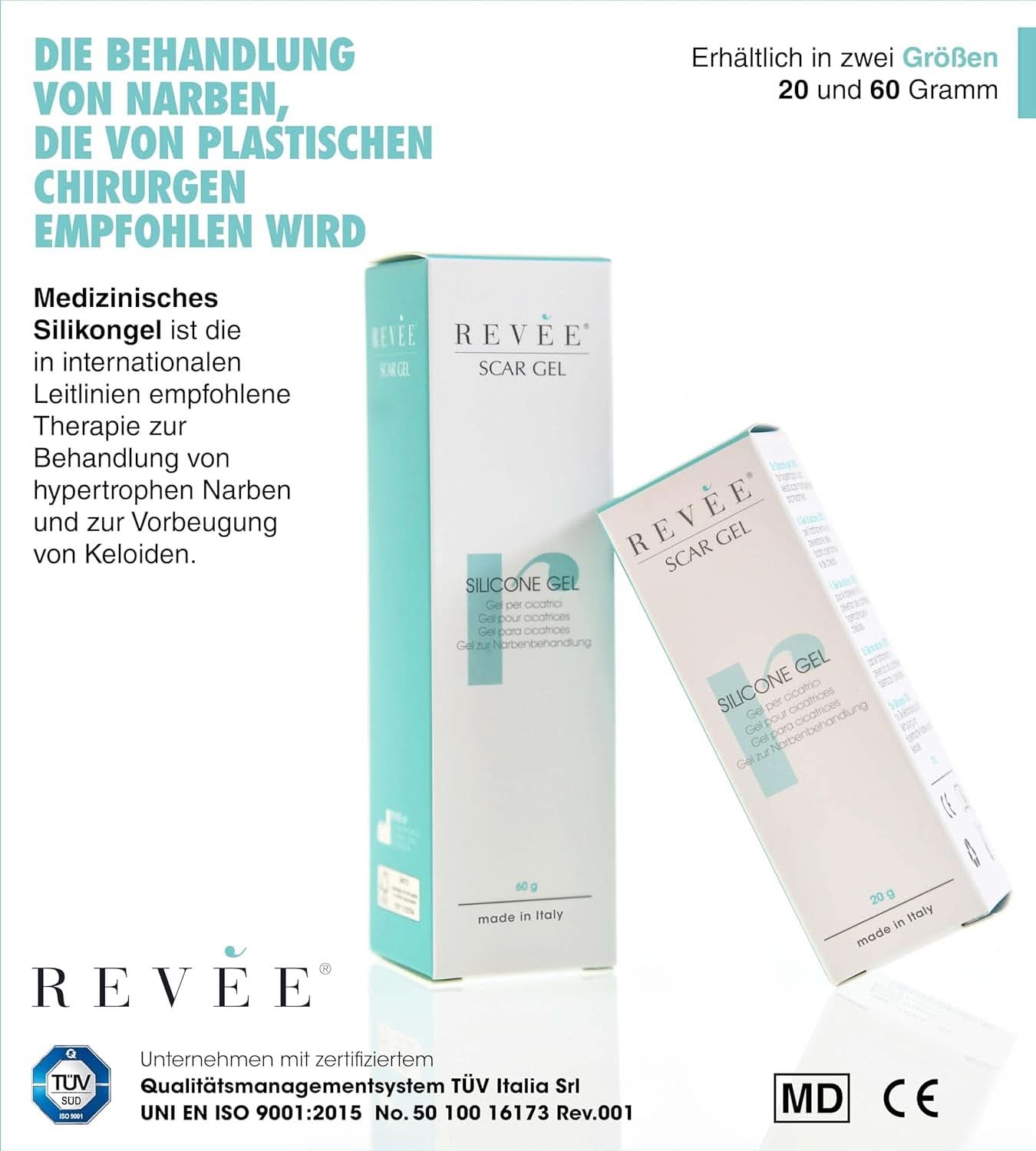 Revée Scar Gel, Topisches Gel für Narben Naty Shop