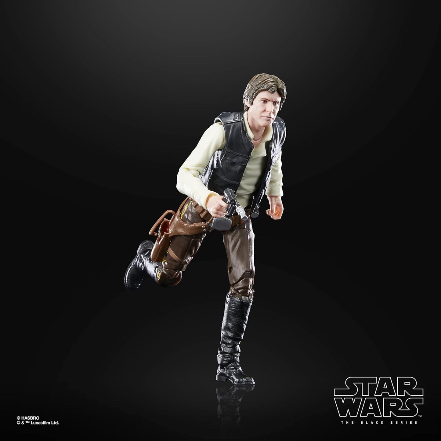 Star Wars Black Series Han Solo, 15 cm große Actionfigur Zu Wars: Die Rückkehr des Jedi-Ritters Actionfiguren Naty Shop