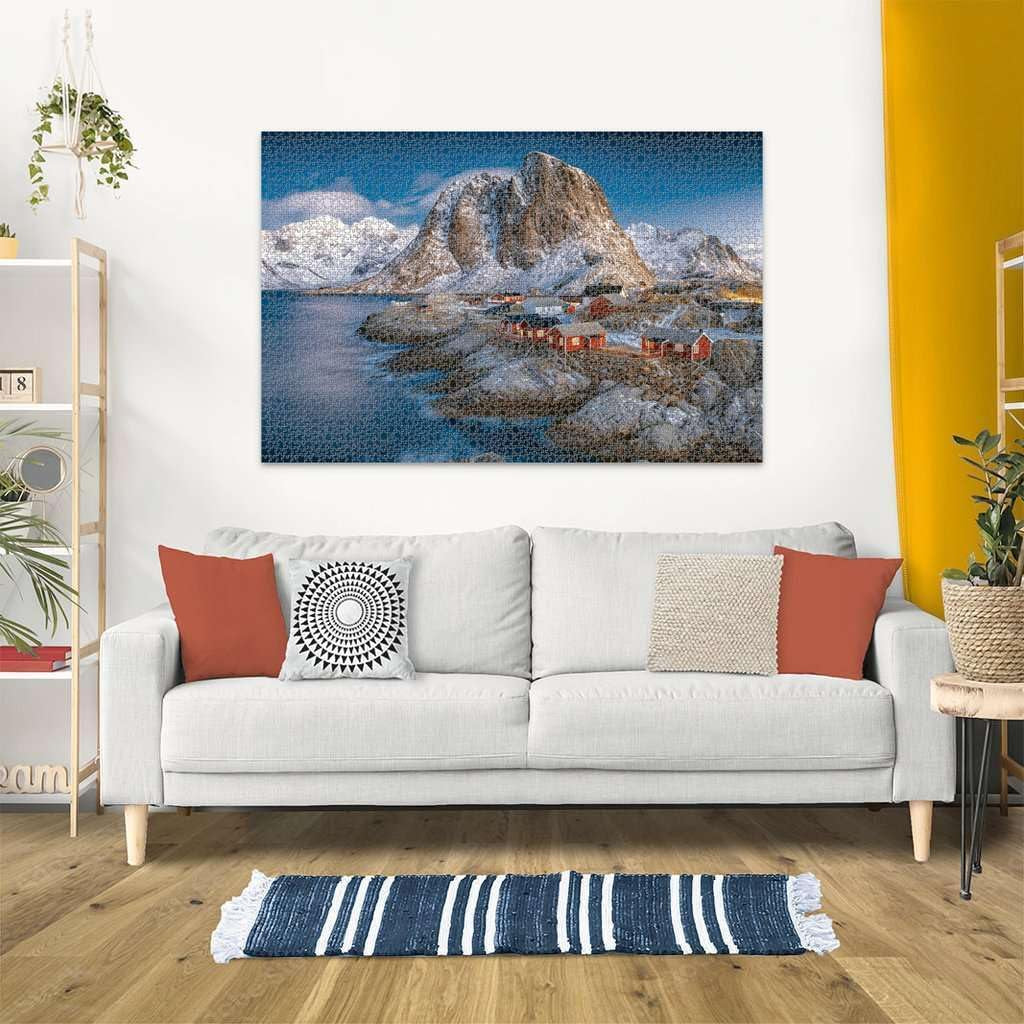 Ravensburger Puzzle 17081 – Hamnoy, Lofoten – 3000 Teile Puzzle für Erwachsene und Kinder ab 14 Jahren, Norwegen Landschaftspuzzle Puzzle Naty Shop