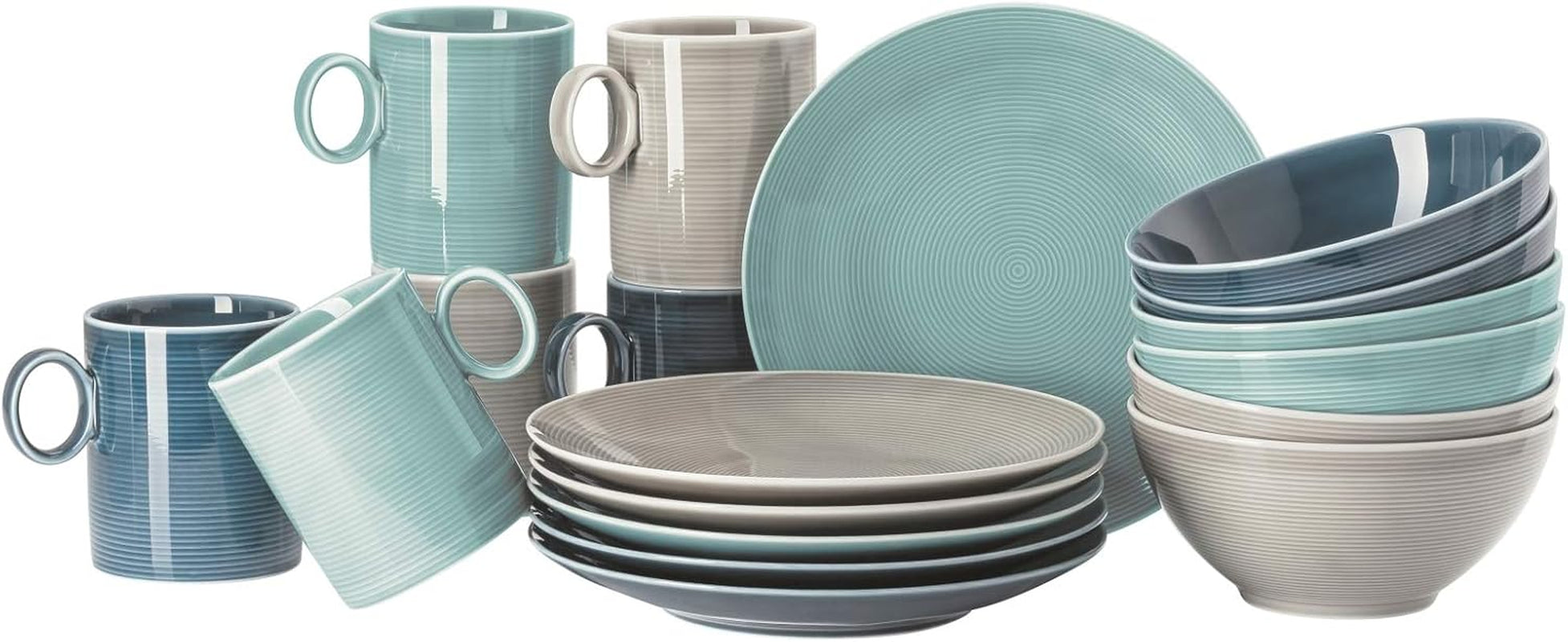 Thomas Loft von Rosenthal Color - Gemischtes Set 18-teilig, 9999 CM