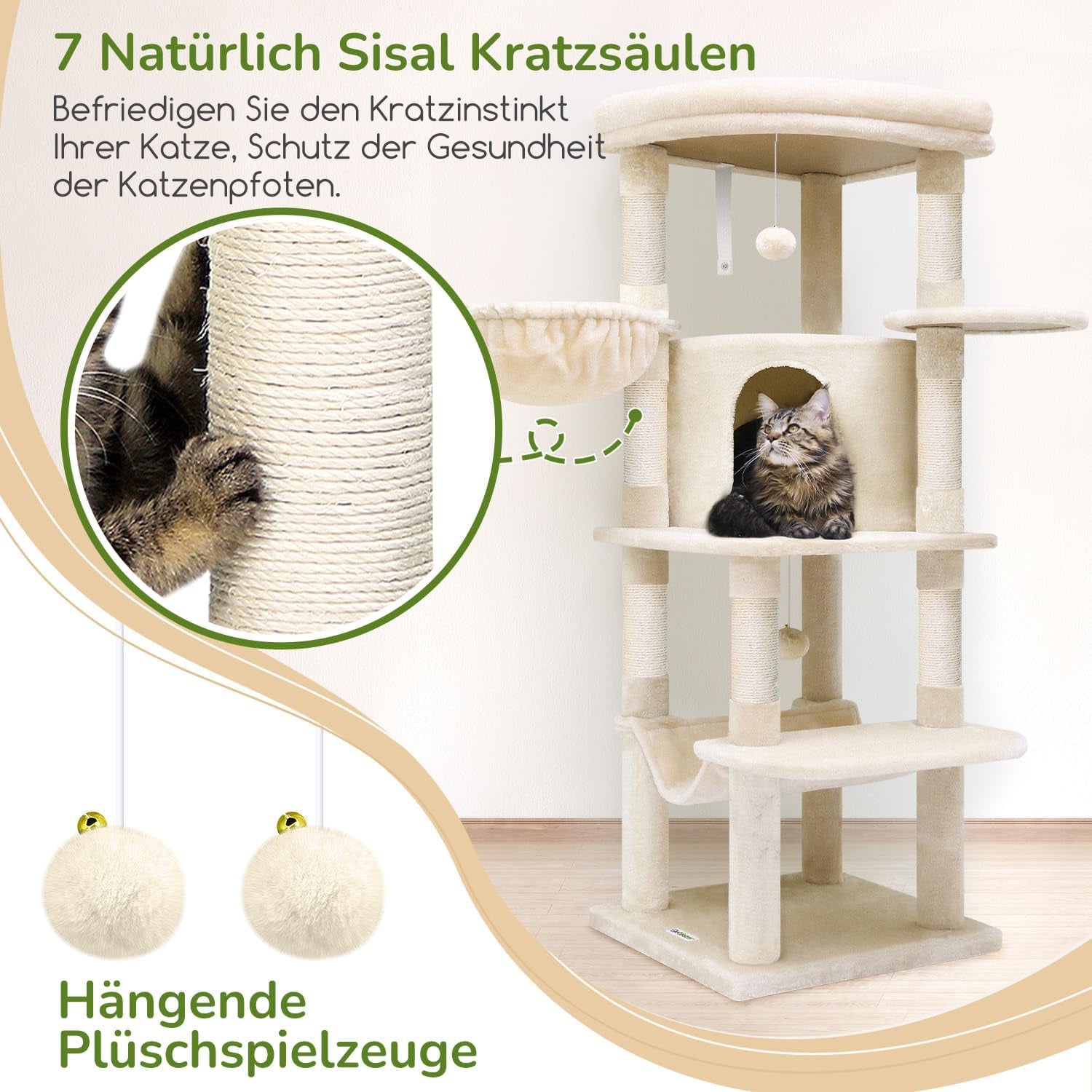 Decken und Möbel, Haustiere, Katzen, Betten für Katzen, Kratzbaum, Katzenbetten, Matratzen
