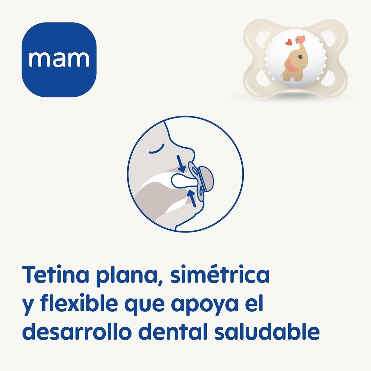 MAM Clip It Schnuller! Broach & Original S226 Skinsoft™ Silikon, ultraweich, für Babys ab 0+ Monaten