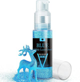 Essbares Glitzerspray-Set – 20 g schillernder Glitzerstaub für Getränke, Champagner, Kuchen – essbare metallische Lebensmittelfarbe für Cocktails, Wein, Likör, Backen, Kuchen