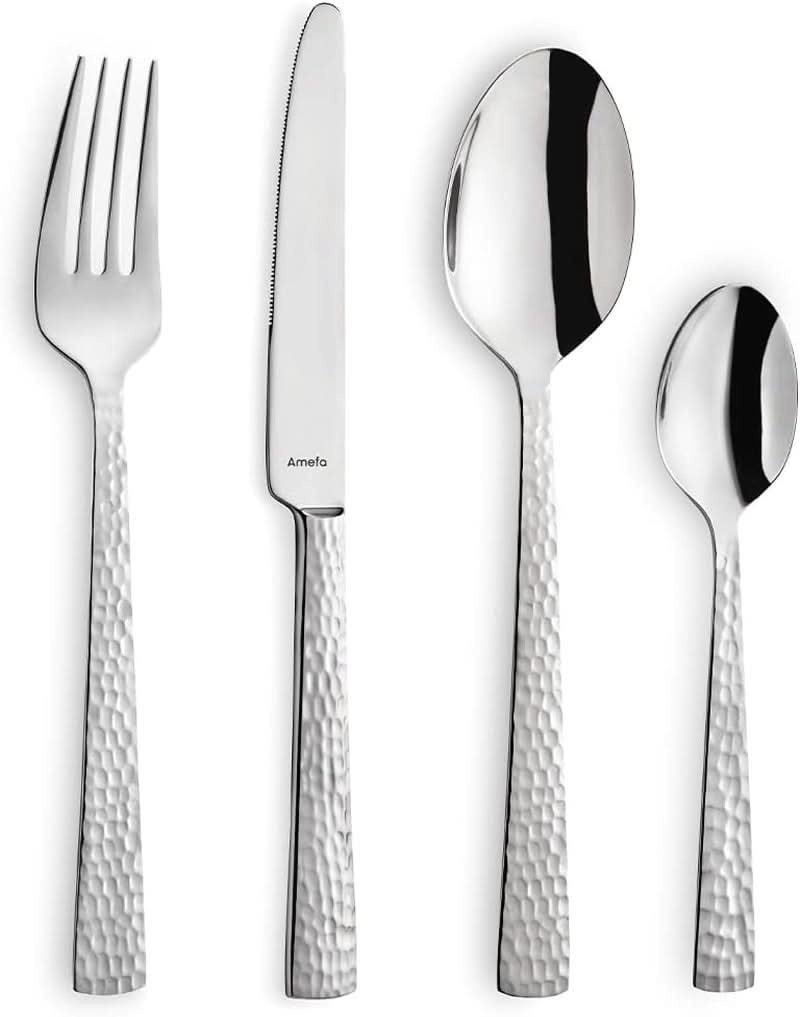 Amefa Felicity Besteckset, 24-teilig, für 6 Personen, Edelstahl 18/0 Kitchen Naty Shop