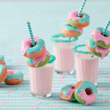 Wilton Donut-Backform Mit 12 Mulden Donutform, Hochwertige Donut Backform Mit Antihaftbeschichtung Für 12 Mini-Donuts, Spülmaschinenfest Formen und Tabletts zum Backen Naty Shop