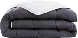 Abeil Steppdecke, zweifarbig, 220 x 240 cm, weiße und graue Steppdecken und Steppdecken Naty Shop Standardtitel