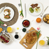 JET Besteck mit glänzendem Design, außergewöhnliches Besteckset, 30-teilig Naty Shop Kitchen