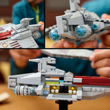 LEGO Star Wars 75404 Angriffsschiff der Acclamator-Klasse aus „Angriff der Klonkrieger“ – Raumschiff zum Sammeln, Bauen und Ausstellen – Fantasy-Bauset – Geschenk für Erwachsene und Teenager-Fans. Bausets Besuchen Sie den LEGO-Store