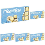 Schogetten Stracciatella Schokoriegel 100g, einzeln portioniert. Eine Freude. Stück für Stück.