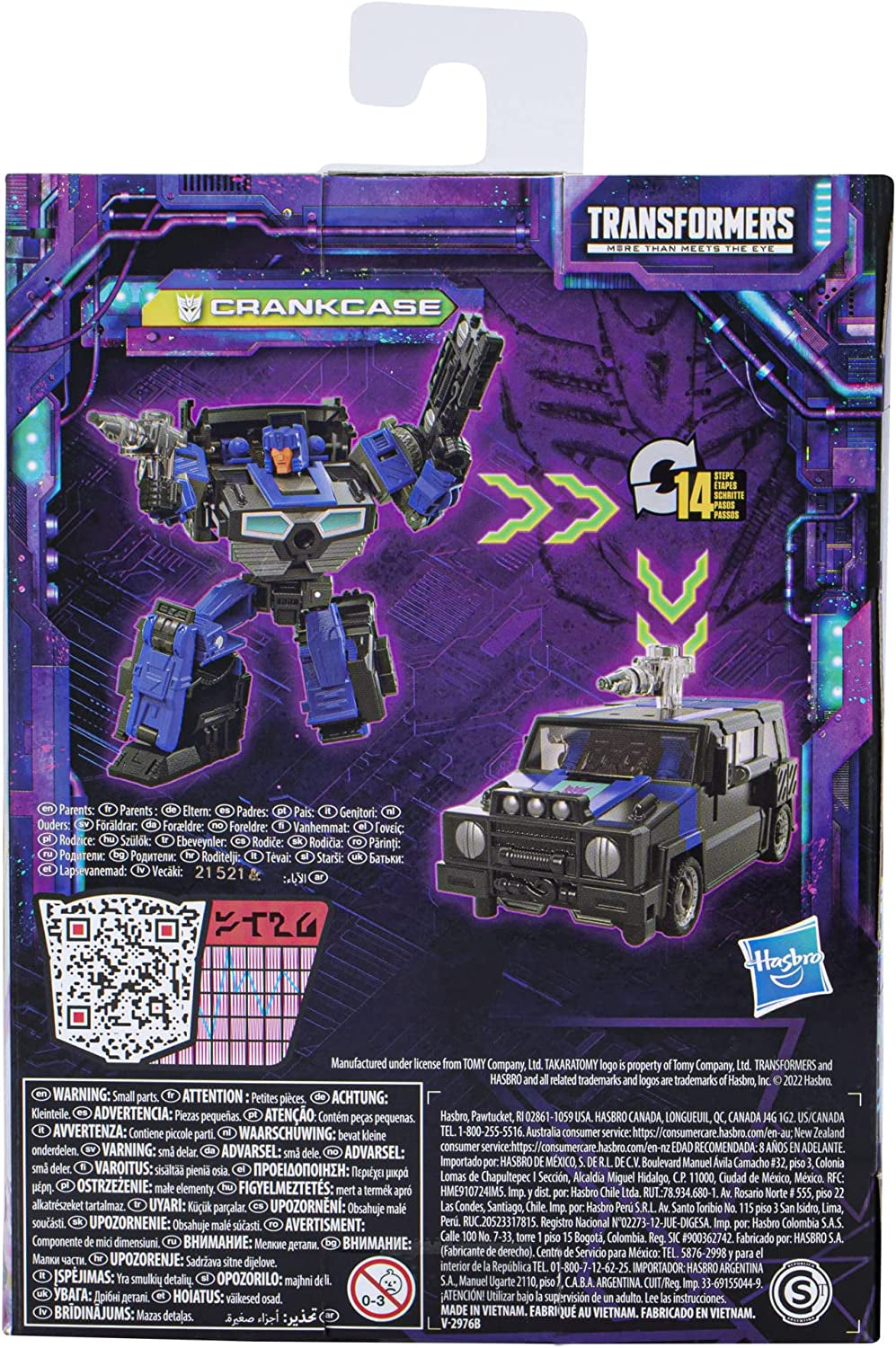 Transformers Generations Legacy Toy 14 cm große Deluxe-Kurbelgehäuse-Actionfigur, ab 8 Jahren Actionfiguren Naty Shop