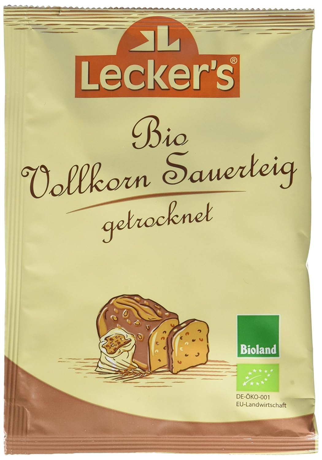 Lecker'S Bio Vollkorn Sauerteig (10 X 30 G) Mischung zum Backen und Kochen Naty Shop Standardtitel