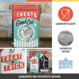 Nostalgic-Art Box mit Retro-Geschmack, 1,3 l, Good Cat Treats – Geschenkidee für Katzenbesitzer, im Vintage-Design, im Vintage-Design. Frischhaltedosen von Naty Shop