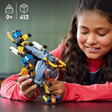LEGO Technic Deep Sea Explorer U-Boot, Bauspielzeug für Kinder ab 9 Jahren, Jungen und Mädchen, kreative Geburtstagsgeschenkideen, baubares Fahrzeug mit rotierenden Propellern, 42201 Bausets. Besuchen Sie den LEGO-Store