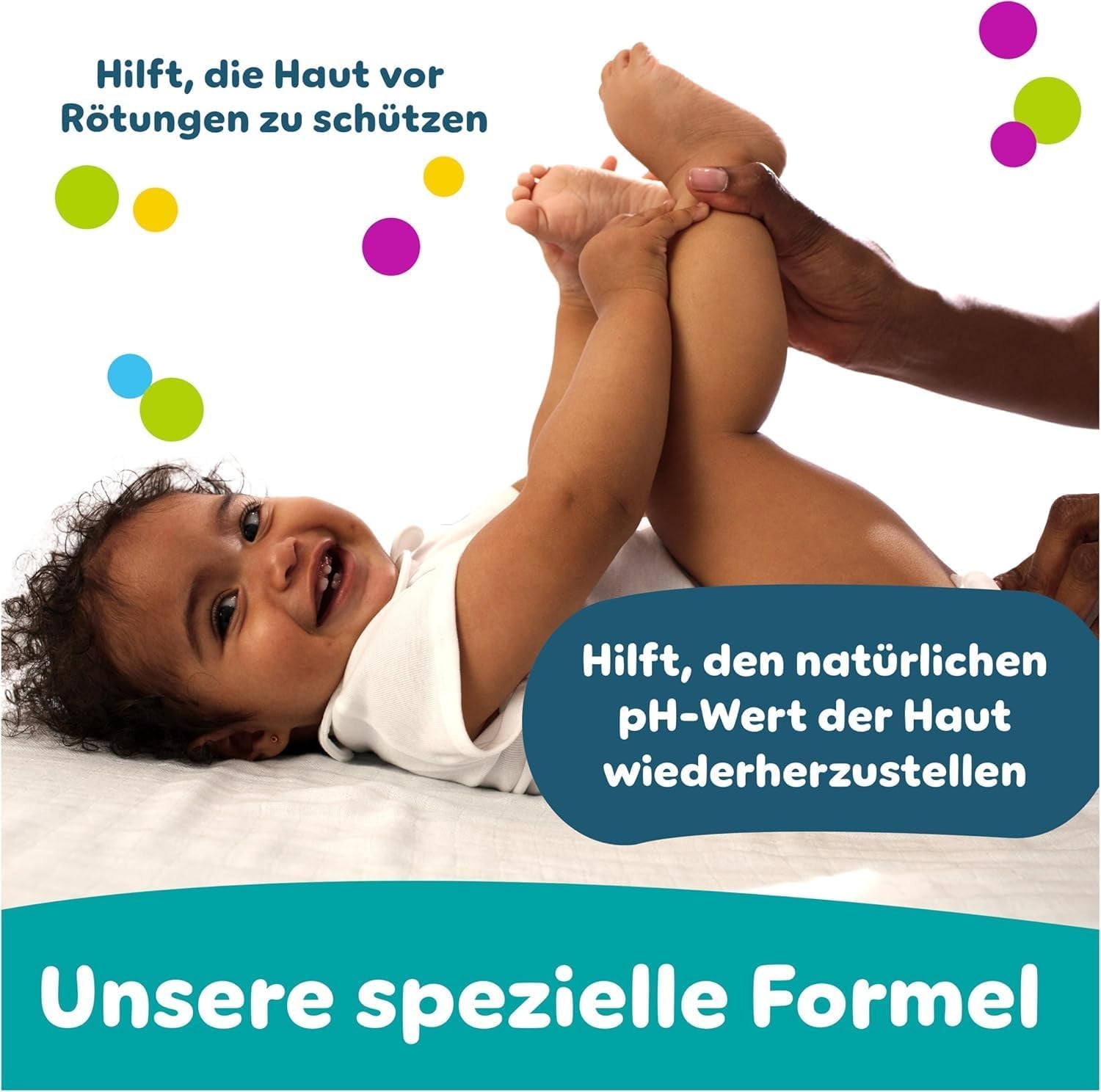 Pampers Fresh Clean Wet Wipes, 1872 Tücher (36x52 Stück), leicht parfümiert, auch für Hände und Gesicht geeignet
