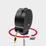 Automatische Schlauchbox Kärcher HBX 5.35: 35 m Schlauch, Verbindungsschlauch: 1,5 m; automatischer Schlauchrückzug, komfortabel und flexibel, schwarz