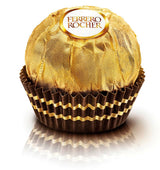Ferrero Rocher – Knusprige und cremige Haselnuss-Spezialitäten-Pralinen – Valentinstagsgeschenk für Sie und Ihn – 16 Packungen mit 4 einzelnen Pralinen