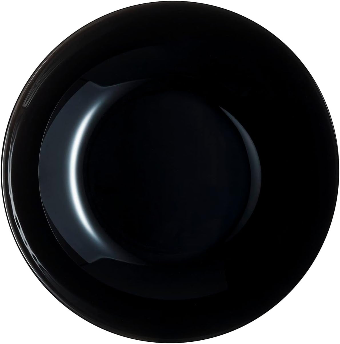 Arcopal Zelie Tafelservice aus schwarzem Glas, 12-teilig, 4 Plätze, schwarz