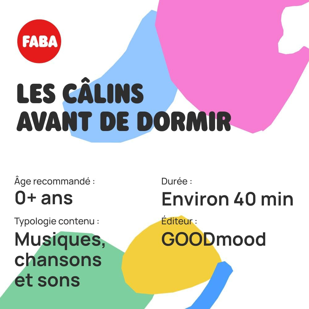FFF30005 Figur mit Sound, Les Câlins Avant de schlafen, M Jucarii Bebe Naty Shop