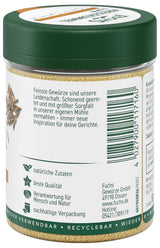 Fuchs Gewürze - Kreuzkümmel gemahlen - zum Würzen von Couscous, Hummus und Falafel - natürliche Zutaten - 50 g in wiederverwendbarer, recyclebarer Dose