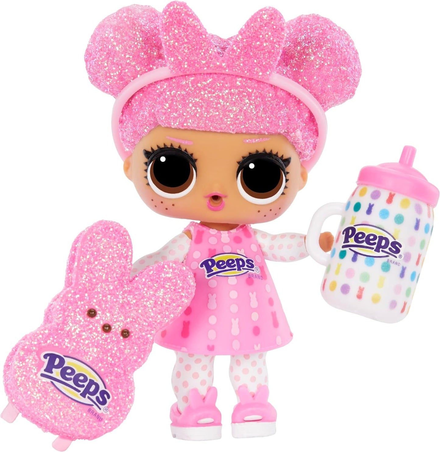 LOL. Überraschung! Loves Mini Sweets Peeps - Cute Bunny - Limitierte Auflage mit Frühlingsthema - Sammlerpuppe mit 7 Überraschungen - Für Mädchen, Jungen und Sammler ab 4 Jahren