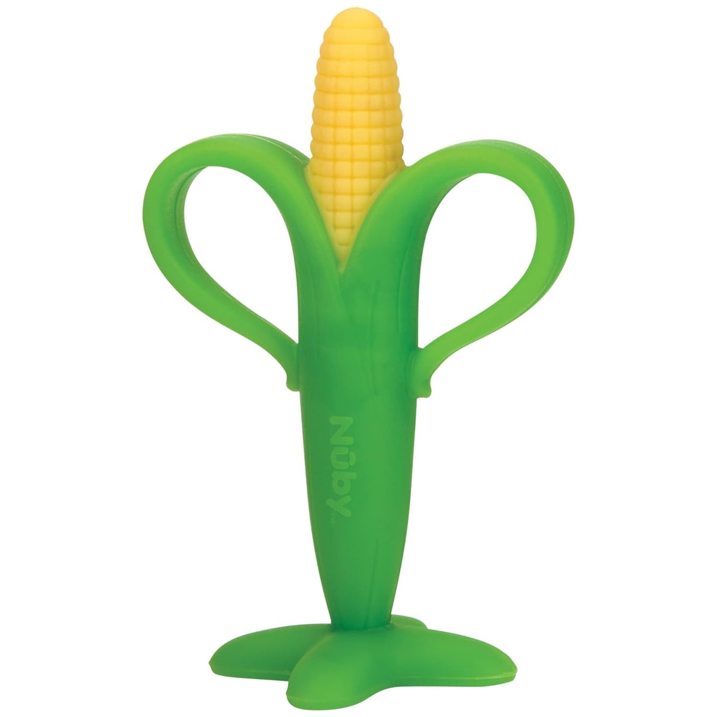Nuby - Zahnungshilfe für Maiskolben - 3M+, Mehrfarbig