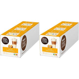 NESCAFÉ Dolce Gusto Latte Macchiato, 48 Kaffeekapseln, Aromatischer Espresso, 3-Schichten - Köstlichkeit aus feinem Milchschaum, Aromaversiegelte Kapseln, 6er Pack (3x16 Kapseln)