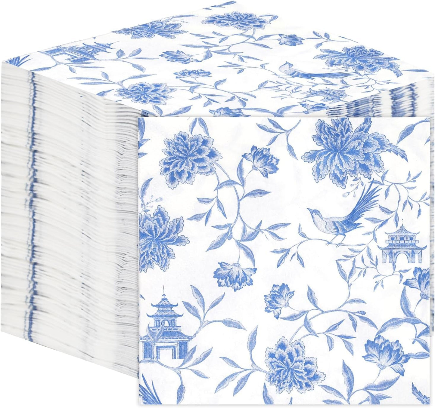 Table Kind 100 weiße weiche Servietten in Großpackung, hochwertige Servietten für Party, Catering und den täglichen Gebrauch, FSC, nachhaltig und recycelbar, hergestellt in der EU | 2-lagig | 33 cm