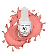 Gel-Lebensmittelfarbe, Beige, Champagnerfarbe, 20 g. Lebensmittelfarbe für ein breites Anwendungsspektrum zum Dekorieren von Kuchen, Torten, Sahne, Biskuit, Royal Icing, Macarons.