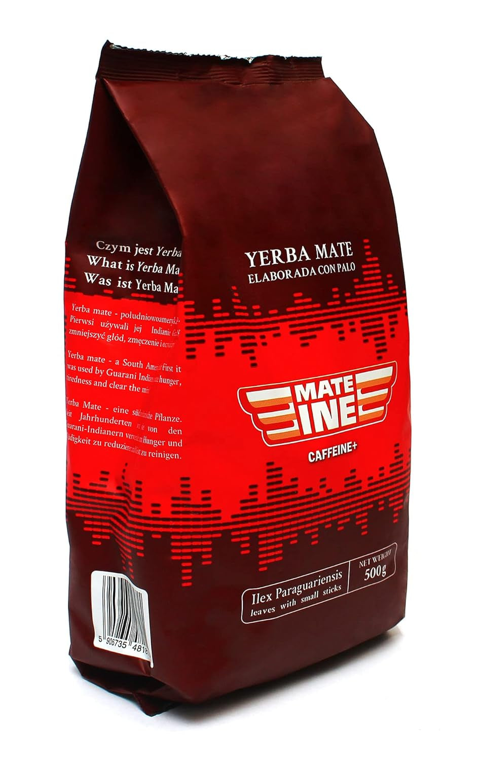 Mate Energy Koffein-Teeset | Yerba Mate Taragui Energietee 500 g | Koffein-Mate-Tee | Alternative zu koffeinhaltigen und Energy-Drinks | Yerba Mate Tee mit ganzen Blättern 1 kg