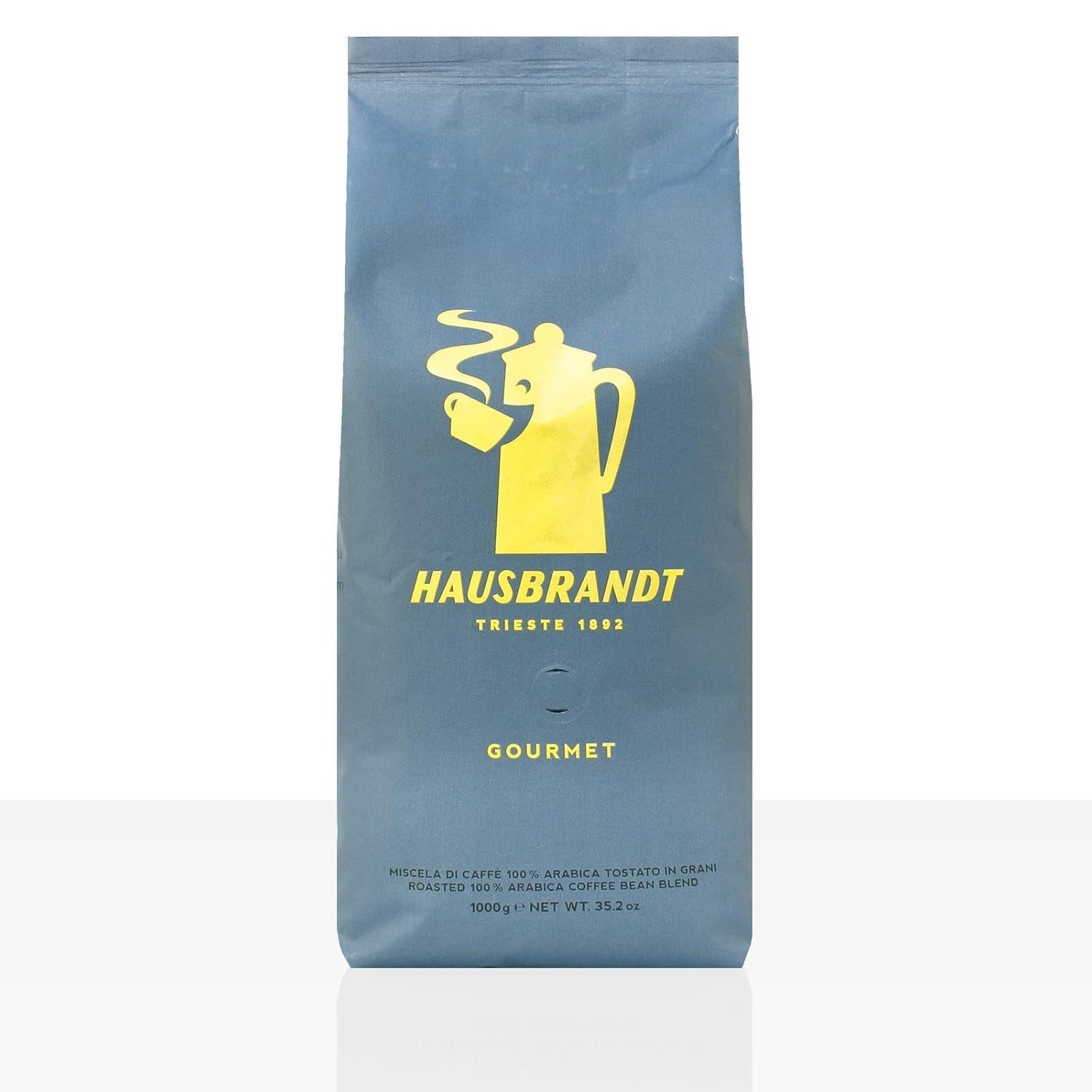 Espresso Gourmet Hausbrandt 6 x 1 kg Kaffeebohnen, 100 % Arabica