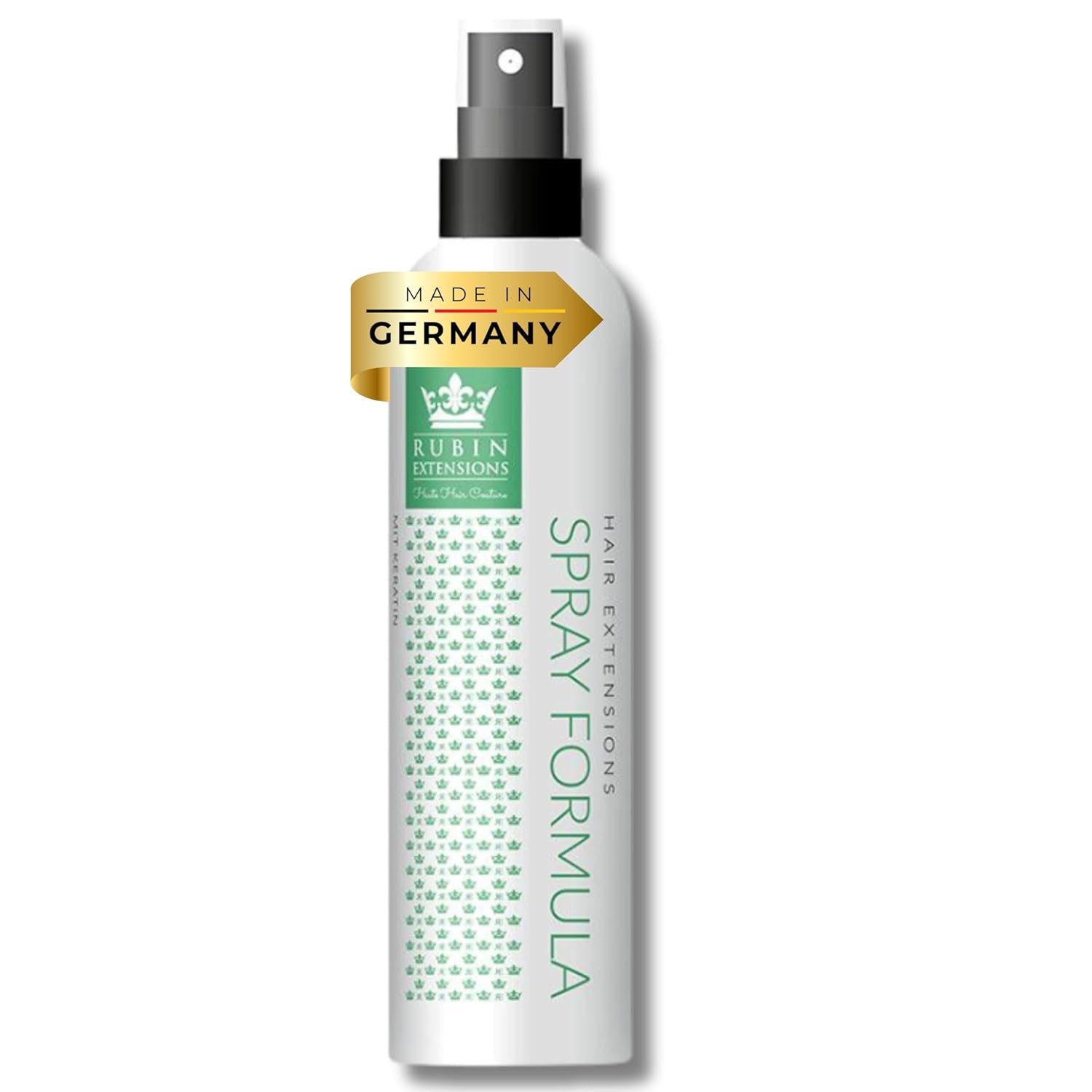 2-Phasen-Spray zur Pflege von Echthaarverlängerungen | hochkonzentriertes Keratin, Kollagen und B5 | Schutz und Glanz für Echthaar-Tape-Extensions | ideal für Echthaarverlängerungen und Echthaarzöpfe | 2er-Pack Haarentwirrungsprodukte Naty Shop 200 ml (1 Packung)