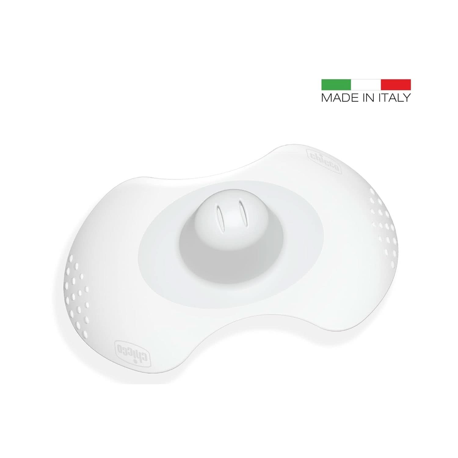 Chicco Skintoskin Brustwarzenschutz, Silikon, transparent, 6 Stück Lebensmittel- und Stillzubehör Bebe Naty Shop