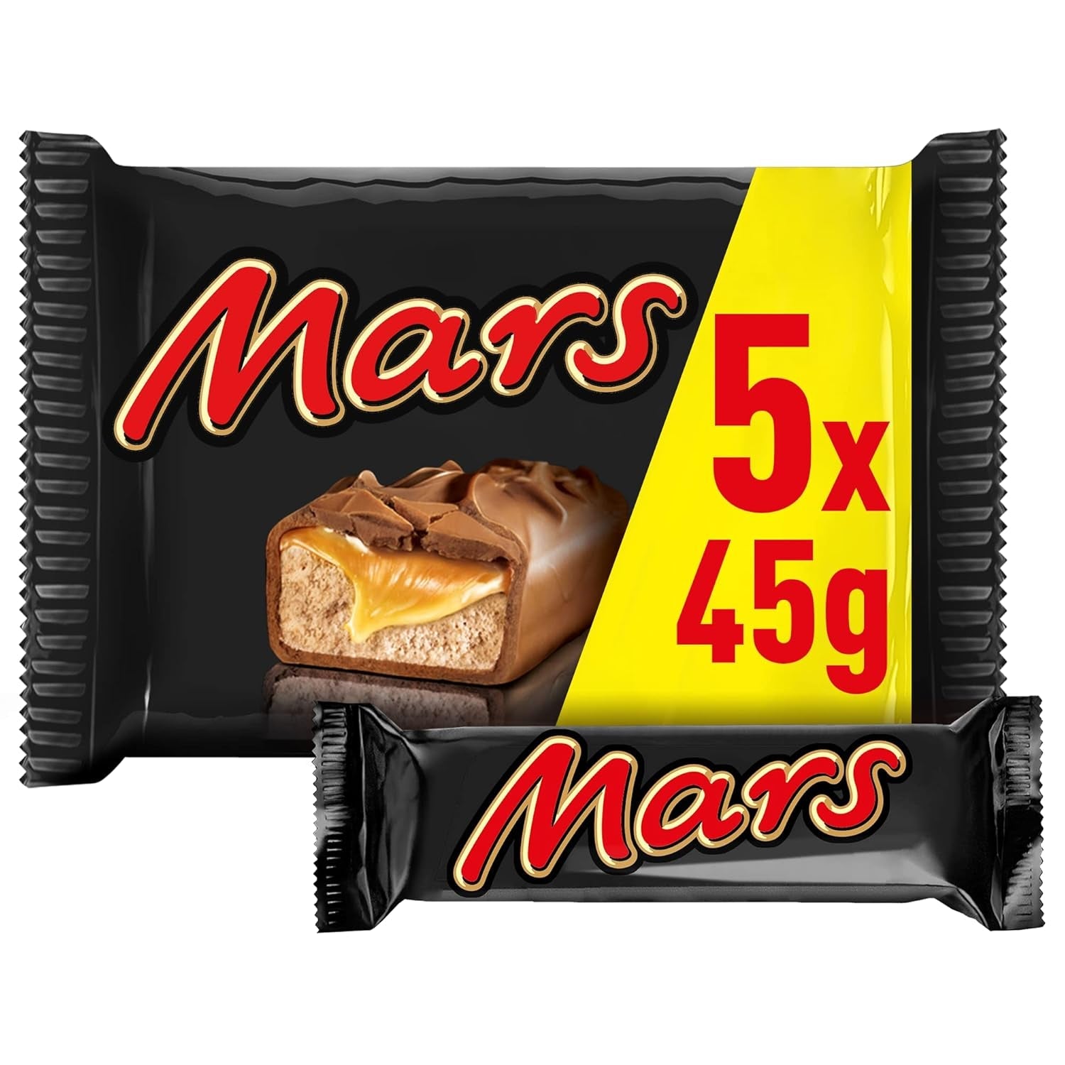 Schokoriegel Karamellschokolade 1er Pack 5 Riegel (1 x 225g) (4er Pack)